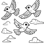 coloriage Oiseau en ligne