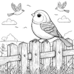 coloriage Oiseau à imprimer gratuit