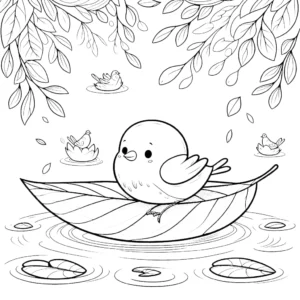 coloriage Oiseau à imprimer gratuitement