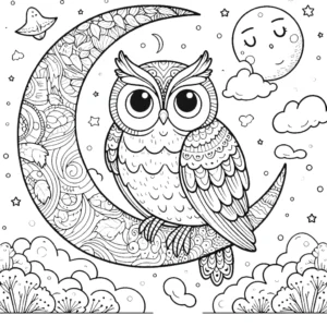 coloriage Oiseau à imprimer pour enfant de 10 ans