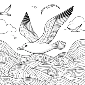 coloriage Oiseau gratuit a imprimer