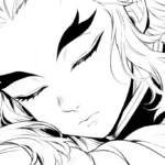 coloriage Rengoku pour enfant a imprimer gratuit