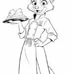 coloriage Zootopie en ligne