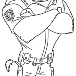 coloriage Zootopie a colorier en ligne gratuitement