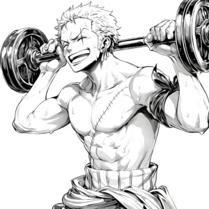 coloriage Zoro de pour enfants