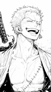 coloriage Zoro à imprimer pour enfants