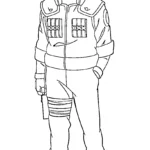 coloriage Kakashi pour enfant de à imprimer