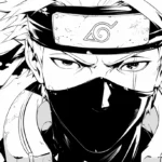 coloriage Kakashi à imprimer pour enfant de 2 ans