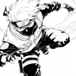coloriage Kakashi d