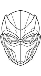 coloriage Ninja updated pour enfants a imprimer gratuit