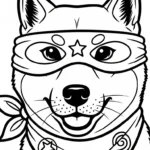 coloriage Ninja updated d