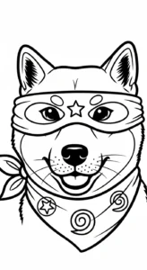 coloriage Ninja updated d
