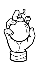 coloriage Ninja updated pour enfant à imprimer