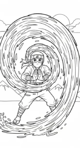 coloriage Ninja updated educatif pour enfant
