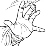 coloriage Ninja updated a colorier en ligne gratuitement