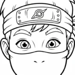 coloriage Ninja updated a imprimer gratuitement