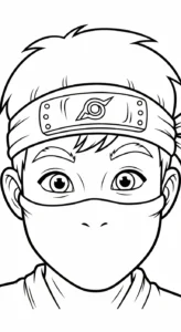 coloriage Ninja updated a imprimer gratuitement