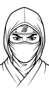 coloriage Ninja updated et apprentissage