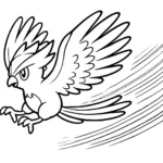 coloriage Oiseau pour enfants a imprimer gratuit