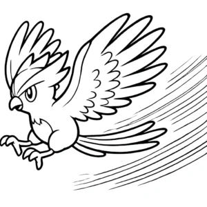 coloriage Oiseau pour enfants a imprimer gratuit
