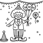 coloriage carnaval à imprimer gratuitement pdf