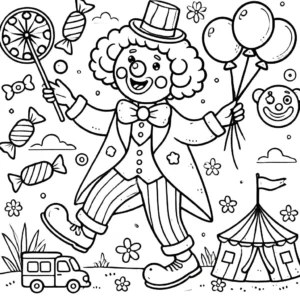 coloriage carnaval pour enfant de 7 ans