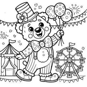 coloriage carnaval a imprimer gratuitement