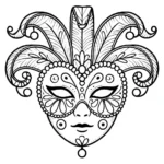 a imprimer coloriage carnaval gratuit
