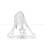 coloriage girafe updated et apprentissage