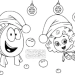 coloriage Bubble Guppies gratuit pour enfants