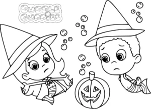 coloriage Bubble Guppies a telecharger