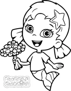 coloriage Bubble Guppies pour enfants à imprimer