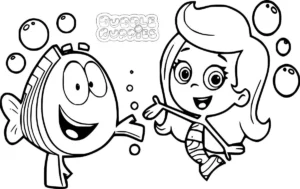 coloriage Bubble Guppies a dessiner et imprimer