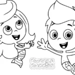 coloriage Bubble Guppies a imprimer gratuitement