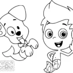 coloriage Bubble Guppies a imprimer gratuitement