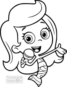 coloriage Bubble Guppies a imprimer