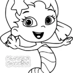 coloriage Bubble Guppies à imprimer gratuit