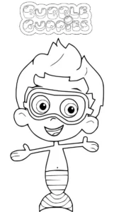coloriage Bubble Guppies et dessin a imprimer