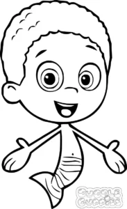 coloriage Bubble Guppies gratuit en ligne