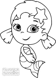 télécharger coloriage Bubble Guppies gratuit