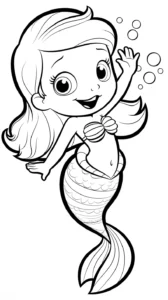 coloriage Bubble Guppies à imprimer
