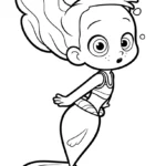 coloriage Bubble Guppies à imprimer a4