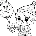 coloriage Cirque a dessiner en ligne