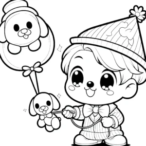 coloriage Cirque a dessiner en ligne