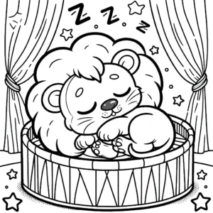 coloriage Cirque a dessiner en ligne
