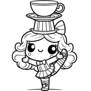 imprimer coloriage Cirque pour enfant