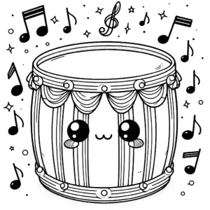 coloriage Cirque à imprimer pour enfant de 6 ans