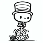 coloriage Cirque a imprimer pour enfant de 4 ans