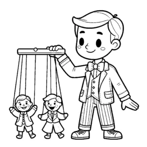 imprimer coloriage Cirque gratuit