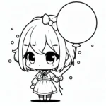 coloriage Gacha Life a imprimer gratuitement